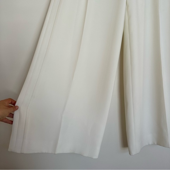 ADEAM Buttoned Wide Leg Pleated Pant Trousers Size 2 - Picture 6 of 15